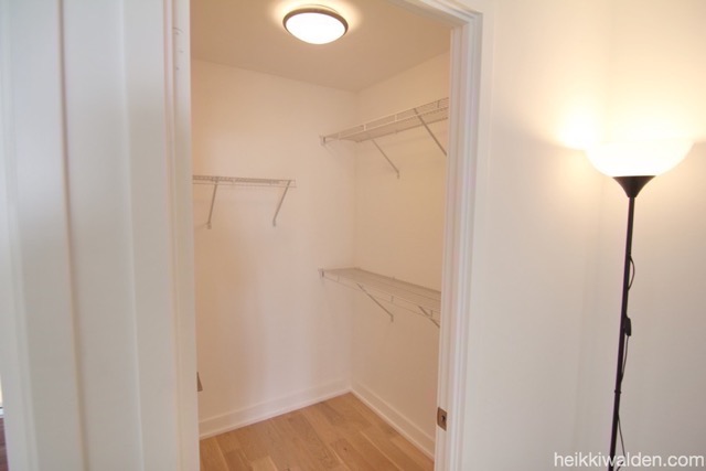 The Carnaby 11 Peel Ave Walk-in closet master bedroom